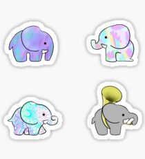 Adorable Elephant Madness Pack Sticker
