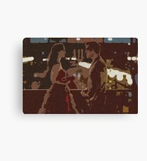 Three Words, Eight Letters Canvas Print