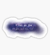 I Can Go the Distance Sticker