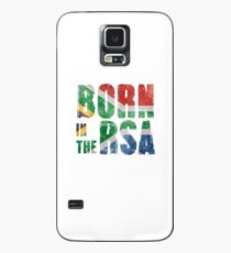 Born in the RSA - funny artwork for South African expats Case/Skin for Samsung Galaxy