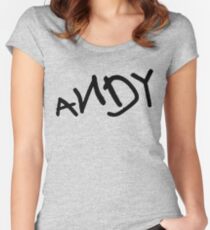 Andy - Toy Story Women's Fitted Scoop T-Shirt