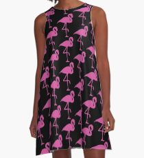 Flamingo A-Line Dress