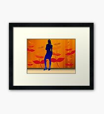 Girl Framed Print