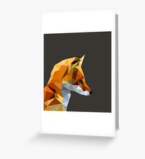 LP Fox Greeting Card