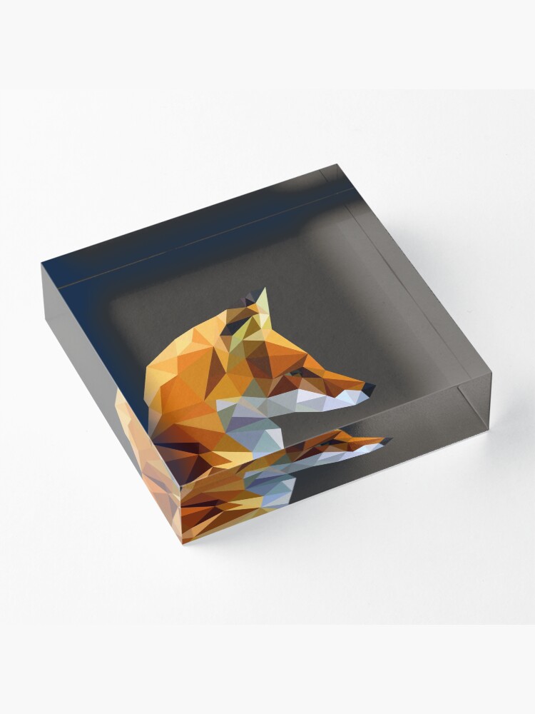 Alternate view of LP Fox Acrylic Block