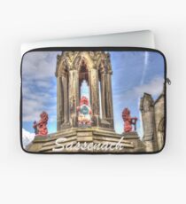 the Bruce Fountain , Inverness - ( Outlander location Falkland, Scotland ) Laptop Sleeve