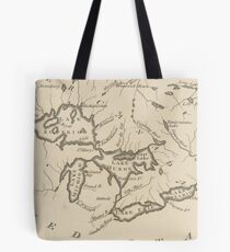 Vintage Map of The Great Lakes (1794) Tote Bag