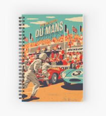24 hours of Le Mans Spiral Notebook