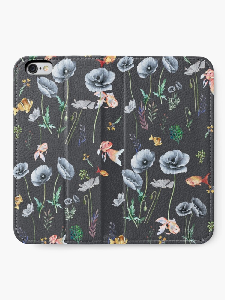 Alternate view of Fishes & Garden iPhone Wallet