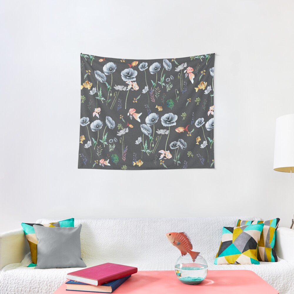 Fishes & Garden Tapestry