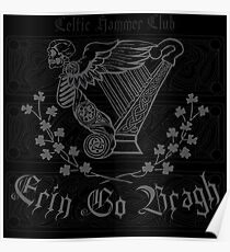"Angel of Death" Celtic Harp Poster