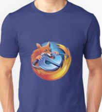 Firefox IE Logo Tee Unisex T-Shirt