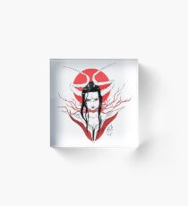 Devil Queen Acrylic Block