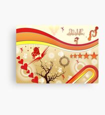 Design Metal Print
