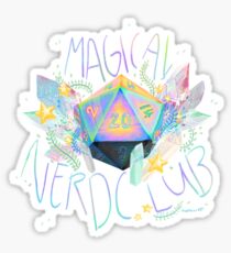 Magical nerd club Sticker