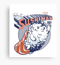 Sushiman - Sushi Lover Metal Print