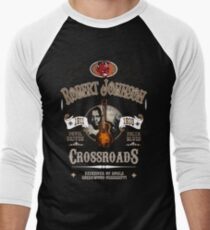 Robert Johnson Devil Driven Delta Blues Men's Baseball ¾ T-Shirt