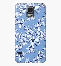 Blaue Hyazinthen Hülle & Klebefolie für Samsung Galaxy
