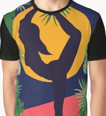 Yoga girl, Spring Yoga Graphic T-Shirt