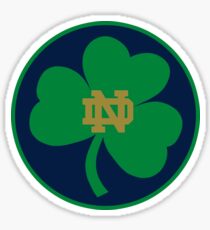 NOTRE DAME FIGHTING IRISH UNIVERSITY Sticker
