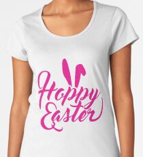 "Hoppy" Easter Design Women's Premium T-Shirt
