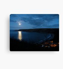 Dropped in To Runswick Bay 5 Canvas Print