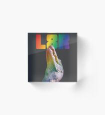 l8r gator Acrylic Block
