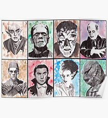 Classic Monster Collection Poster