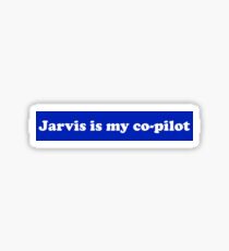 Pegatina Jarvis Co-Pilot