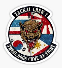 USAF 17th Squadron Jackal Sticker