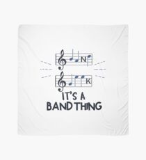 MUSIC Band Geek It's A Band Thing Gift Scarf