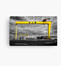Belfast Shipyard 3 Canvas Print
