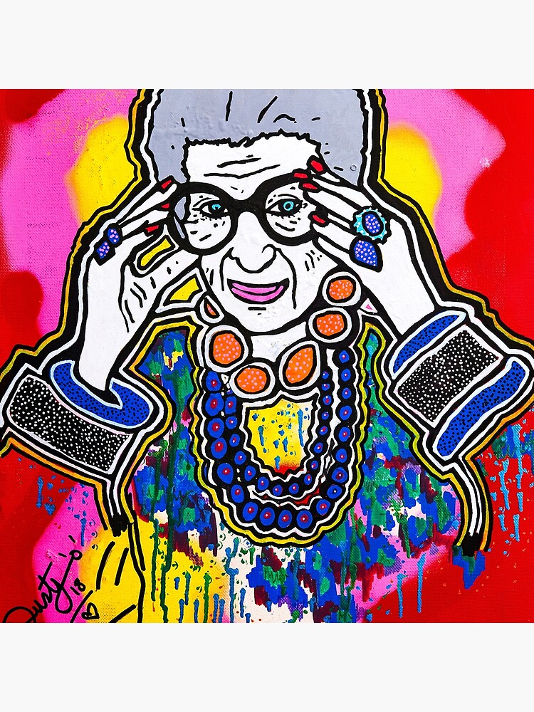 The Iris Apfel Merchandise Collection by Dusty O by DustyO