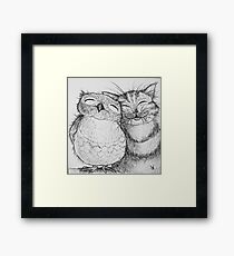 The Owl and the Pussycat Framed Print