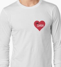Love, Simon Heart Long Sleeve T-Shirt