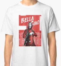 Camiseta clásica La Casa de Papel / Money Heist - Bella Ciao - Dali Mask