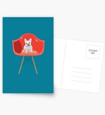 Mid-Century Frenchie Postcards