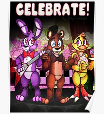 Five Nights At Freddy's - Celebrate! Poster