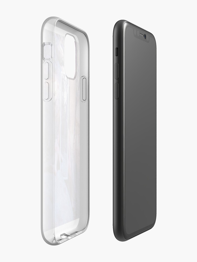 Coque iPhone « Homme se reflétant », par extinctartist