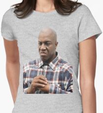 Fight Me (No background) Women's Fitted T-Shirt