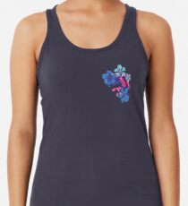 Blumen sind Blumen Racerback Tank Top