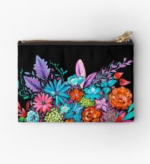 Lebhafter Blumenstrauß Täschchen