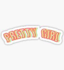pretty girl Sticker