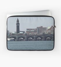 Classic Erie Lackawanna Ferry and Train Terminal, Hoboken, New Jersey Laptop Sleeve