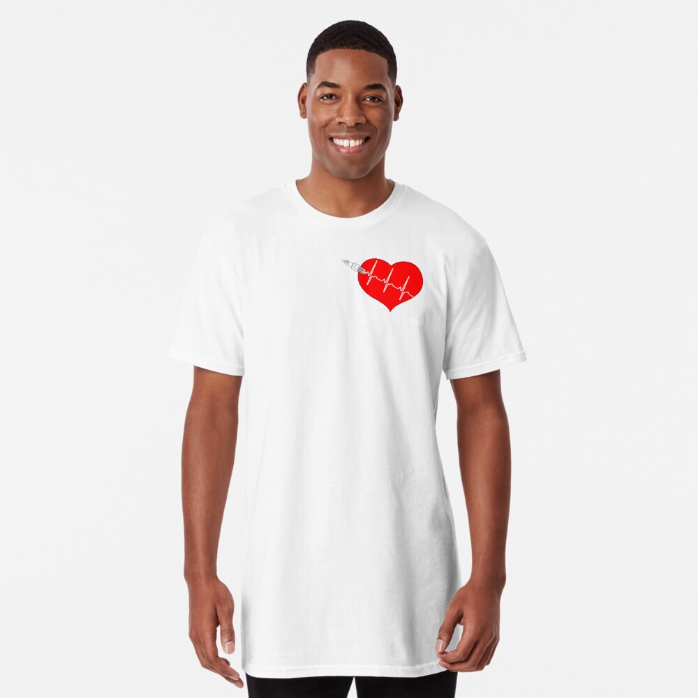 Shift Shirts Spark My Heart - Automotive Love Long T-Shirt