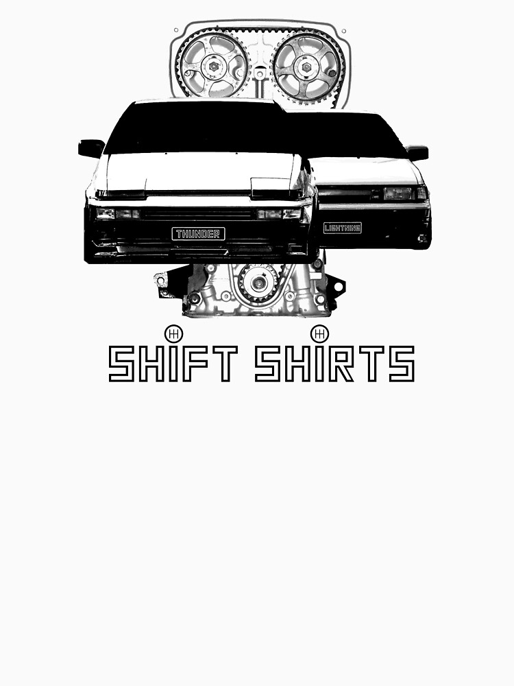 Shift Shirts Lightning and Thunder - AE86 Inspired by ShiftShirts