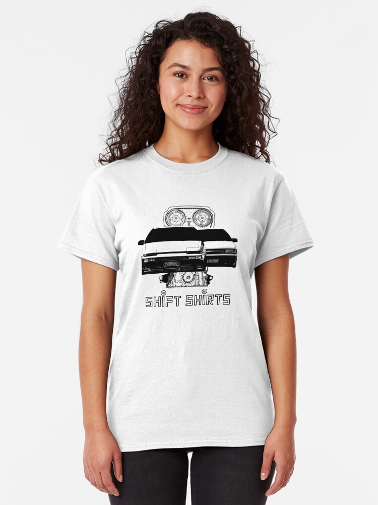 Alternate view of Shift Shirts Lightning and Thunder - AE86 Inspired Classic T-Shirt