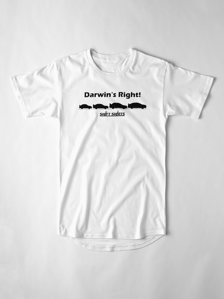 Alternate view of Shift Shirts Theory of Evolutions Long T-Shirt