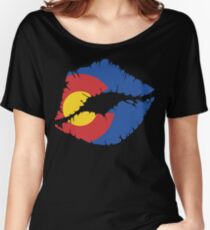 CO Lips Women's Relaxed Fit T-Shirt