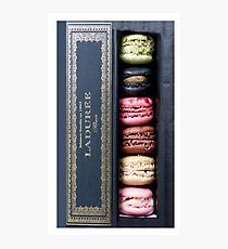 Macaron Laduree paris Photographic Print